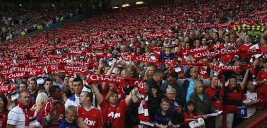 Fanoušci Manchesteru United.