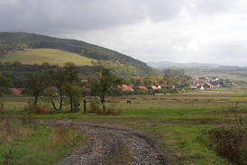 Obec Hředle na Berounsku, v níž se na podzim v roce 1911 vraždilo.