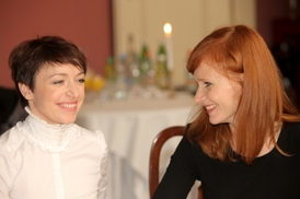 Tatiana Vilhlemová a Aňa Geislerová.