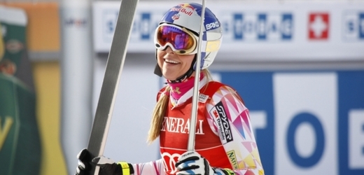 Americká lyžařka Lindsey Vonnová.