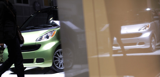 Daimler se na listopadovém autosalonu v USA pochlubil i vozem Smart ForTwo.