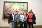 David LaChapelle spolu s organizátory výstavy a svým snoubencem (zcela vpravo).