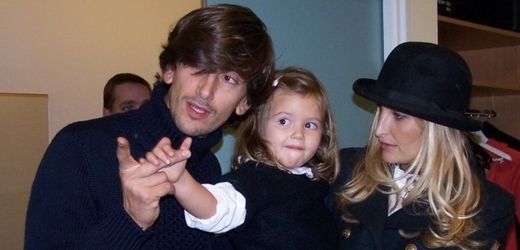 Tereza Maxová s dceru Mínou a s přítelem Burackem Oymenem. 