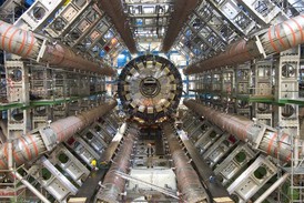 Detektor ATLAS, který v LHC po Higgsově bosonu pátrá.