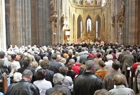 Rybova mše zazní v katedrále za účasti politiků již počtvrté (ilustrační foto).