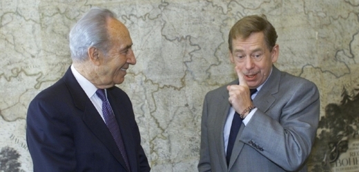 Izraelský prezident Šimon Peres se považoval za Havlova dobrého přítele.