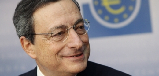 Guvernér Evropské centrální banky Mario Draghi.