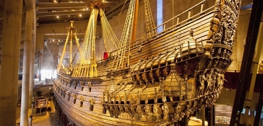 Loď Vasa má ve Stockholmu vlastní muzeum.