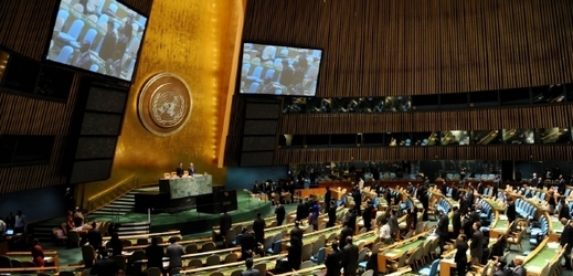 Valné shromáždění OSN drželo minutu ticha za Kim Čong-ila.