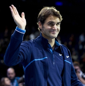 Bývalá světová jednička Roger Federer.