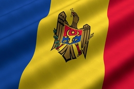 Vlajka Moldavska.