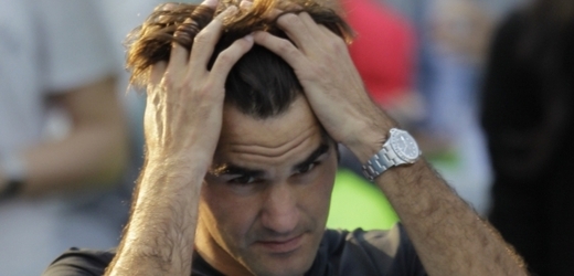 Roger Federer po vysoké prohře s Novakem Djokovičem.