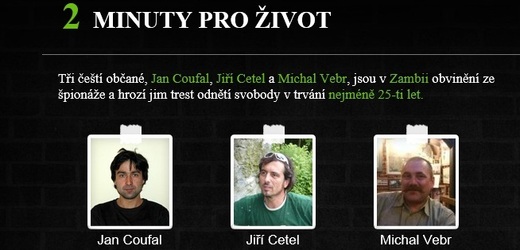 Trojice Čechů, které v Zambii podezírají ze špionáže. Na jejich podporu vznikla v Česku i petice.