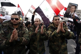 Vojáci loajální Damašku.