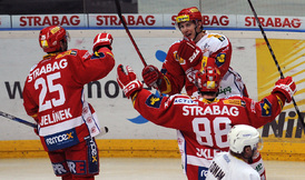 Hokejisté pražské Slavie v probíhající sezóně zatím příliš důvodů k radosti neměli.
