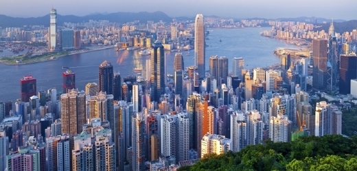 Panorama Hongkongu.