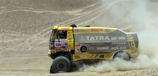 Aleš Loprais dojel ve třetí etapě Rallye Dakar na čtvrtém místě.