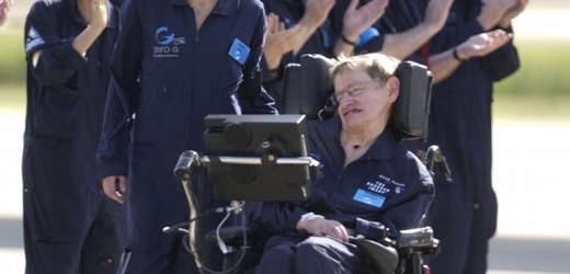 Britský astrofyzik Stephen Hawking.