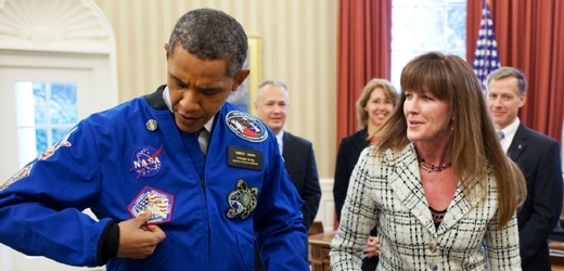 Barack Obama NASA fandí, ale na Marsu prý rozhodně nebyl.
