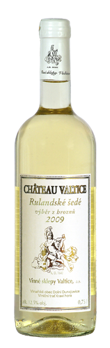 Vítězné Valtické vinařství nabízí pod 200 korun například i výběr z hroznů 2009 Rulandkého šedého z tratě Kraví hora.   