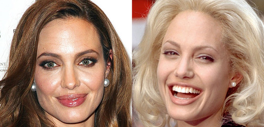 Herečka Angelina Jolie je přírodní brunetka a tato barva vlasů herečce nejvíce sluší. Kvůli své profesi se musí ale občas proměnit v blondýnku... Což se ta stalo i ve filmu 60 sekund z roku 2000.