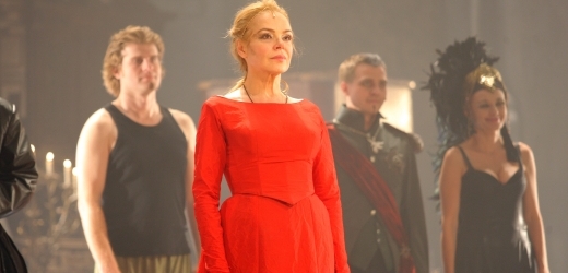 Dagmar Havlová na květnové premiéře Cyrana.