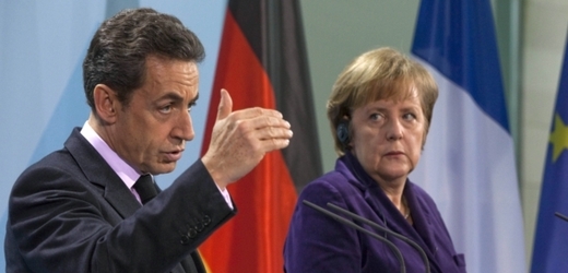 Angela Merkelová a Nicolas Sarkozy,