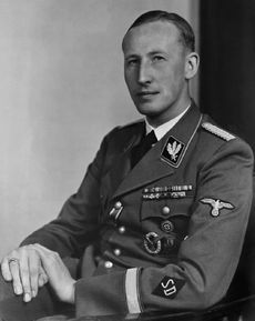 Konferenci řídil Reinhard Heydrich.