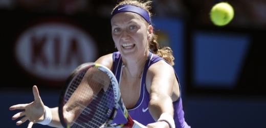 Petra Kvitová na tenisovém Australian Open.
