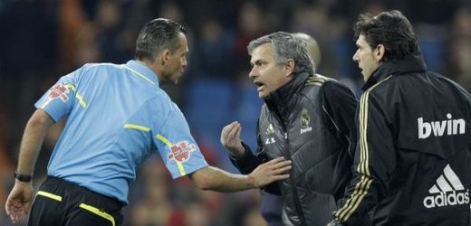 José Mourinho se hádá často. 