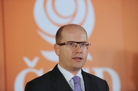 Předseda ČSSD Bohuslav Sobotka.