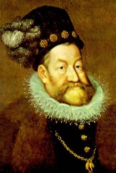 Slavný panovník. Jeden z obrazů Rudolfa II.