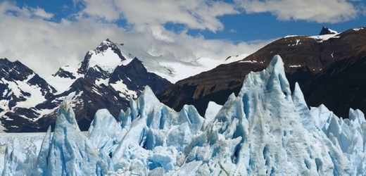 Chilská policie hledá zloděje pěti tun ledu z ledovce (ilustrační foto).