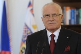 Prezident Klaus vítá, že se Česko k dohodě nepřipojilo.