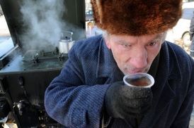 Na Ukrajině v posledních dnech umrzly desítky 
bezdomovců.