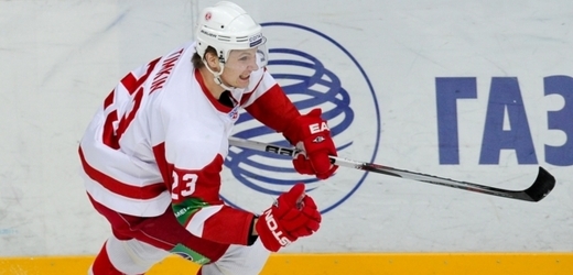 Útočník Čechova Jevgenij Timkin okouzlil KHL krásným gólem.