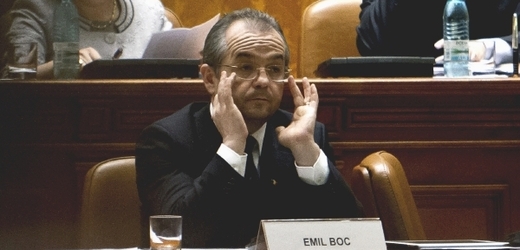 Rumunský premiér Emil Boc.