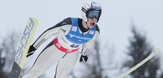 Skokan na lyžích Roman Koudelka.