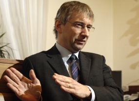 Ministr práce a sociálních věcí Jaromír Drábek (TOP 09).