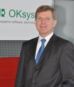 Ředitel dosavadního dodavatele dávkových softwarů OKsystem Martin Procházka.