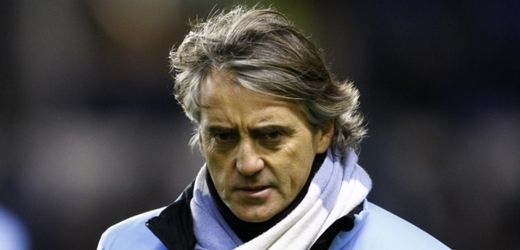Kouč Manchesteru City Roberto Mancini.