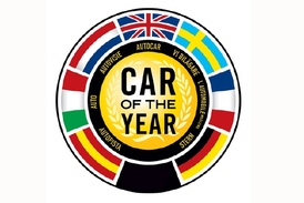 Logo, které bude smět používat vítězné Auto roku 2012 v Evropě.