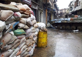 V Homsu jsou boje největší.