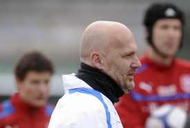 Trenér české reprezentace Michal Bílek. 
