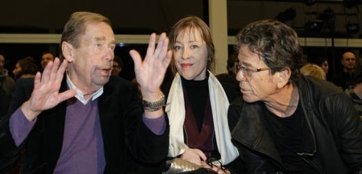 Václav Havel, Suzanne Vega a Lou Reed.