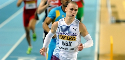 Pavel Maslák doběhl na HMS ve finále závodu na 400 metrů pátý.