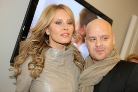 Simona Krainová s manželem Karlem Vágnerem.