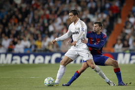 Christiano Ronaldo (vlevo) se na triumfu Realu podílel dvěma góly.