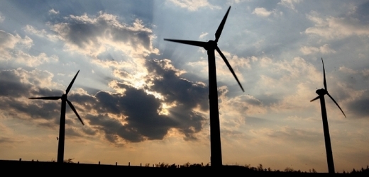 Větrné elektrárny (ilustrační foto).