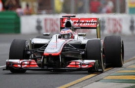 Jenson Button, pilot stáje McLaren.